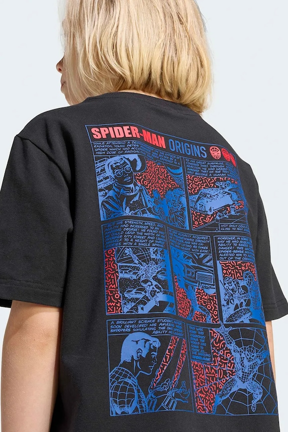 Detské tričko adidas Marvel JZ7675