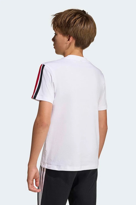 adidas Performance t-shirt bawełniany dziecięcy DFB KIDS JZ9469 biały