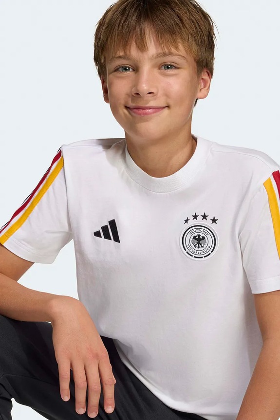 adidas Performance t-shirt bawełniany dziecięcy DFB KIDS JZ9469