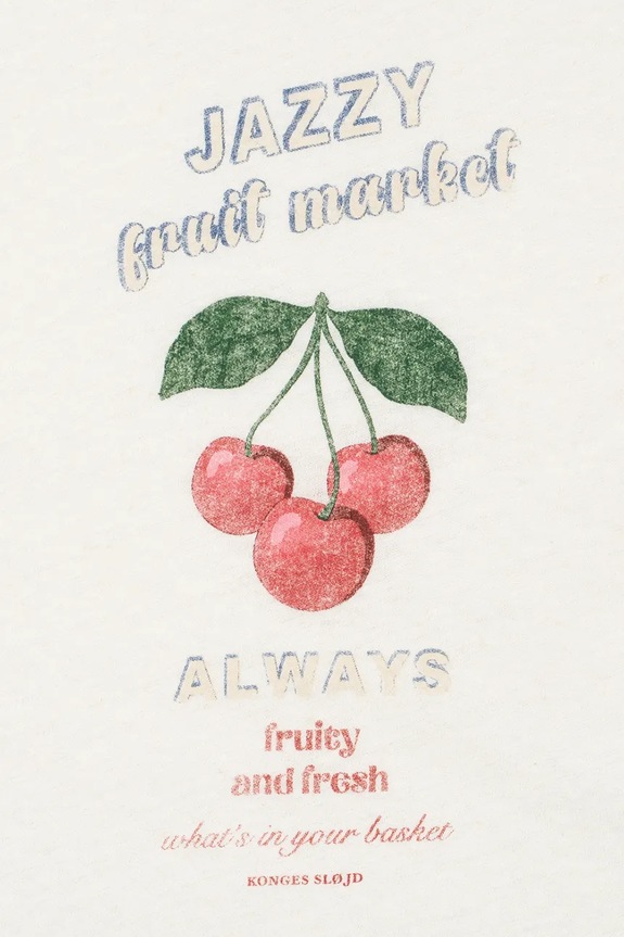 Παιδικό μπλουζάκι Konges Sløjd ERA TEE OCS λευκό KS104784.PPY2