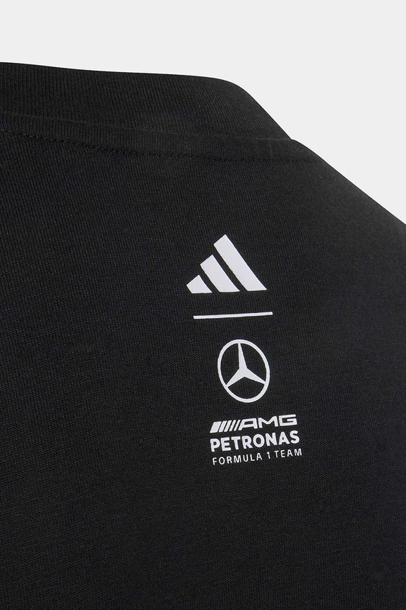 Chlapec adidas Performance tričko detské bavlnené Mercedes KE7752 čierna