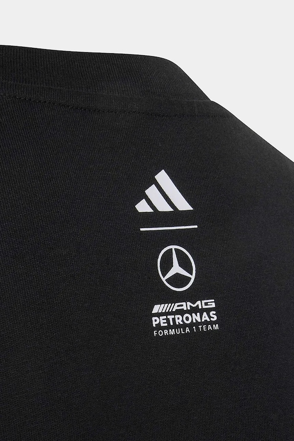Chlapec adidas Performance tričko detské bavlnené Mercedes KE7752 čierna