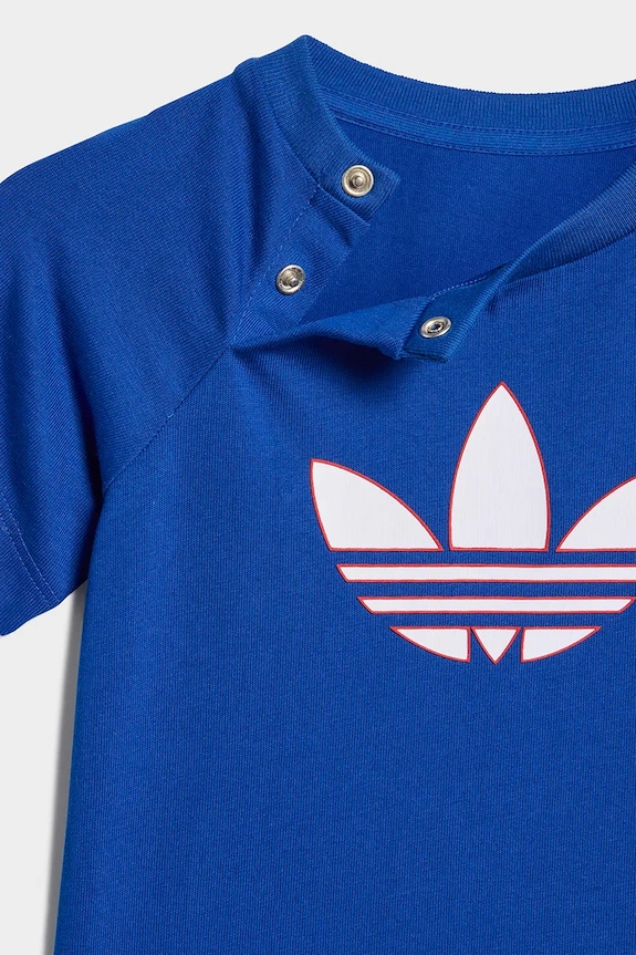 Băieți adidas Originals tricou pentru bebeluși, cu bumbac KD1059 bleumarin