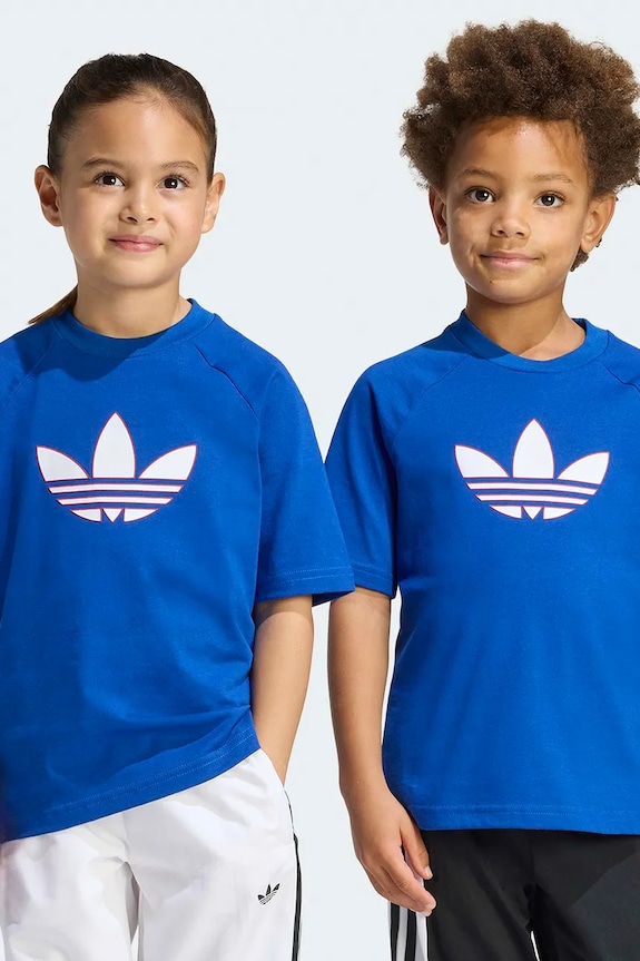 adidas Originals T-shirt Παιδικό Βαμβακερό σκούρο μπλε KD5749