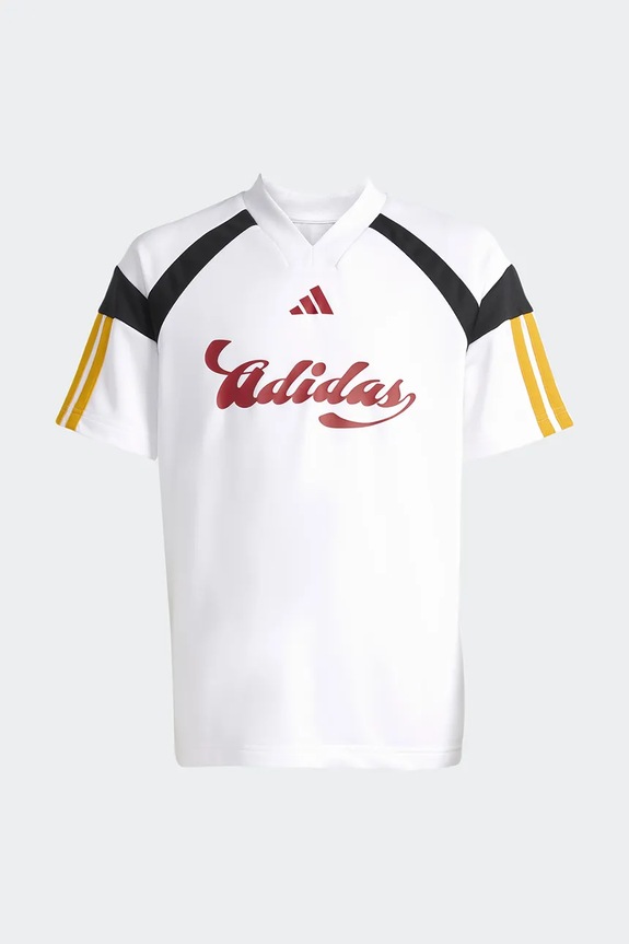 adidas T-shirt per bambini KH3799 bianco SS26