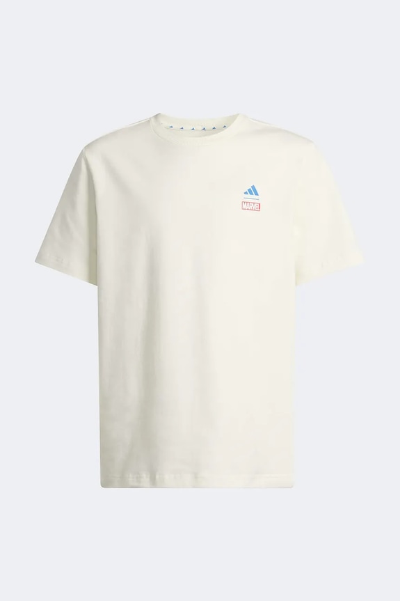 adidas t-shirt dziecięcy Marvel JZ3557 beżowy SS26