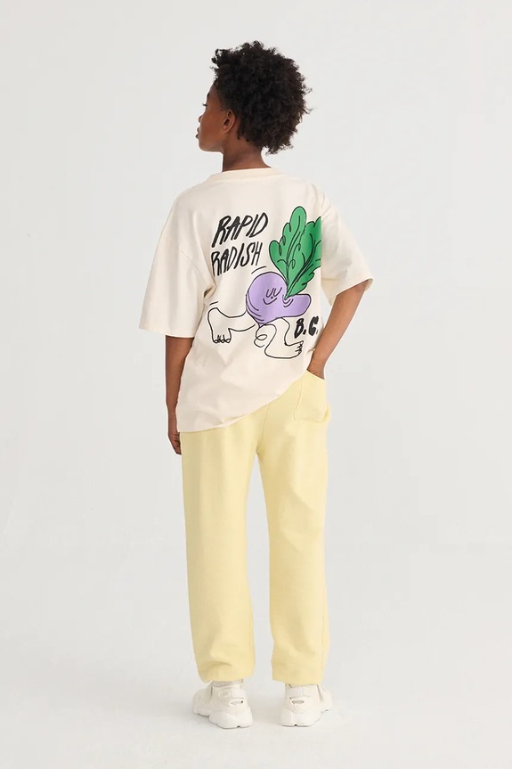 Bobo Choses t-shirt bawełniany dziecięcy Rapid Radish 126AC019
