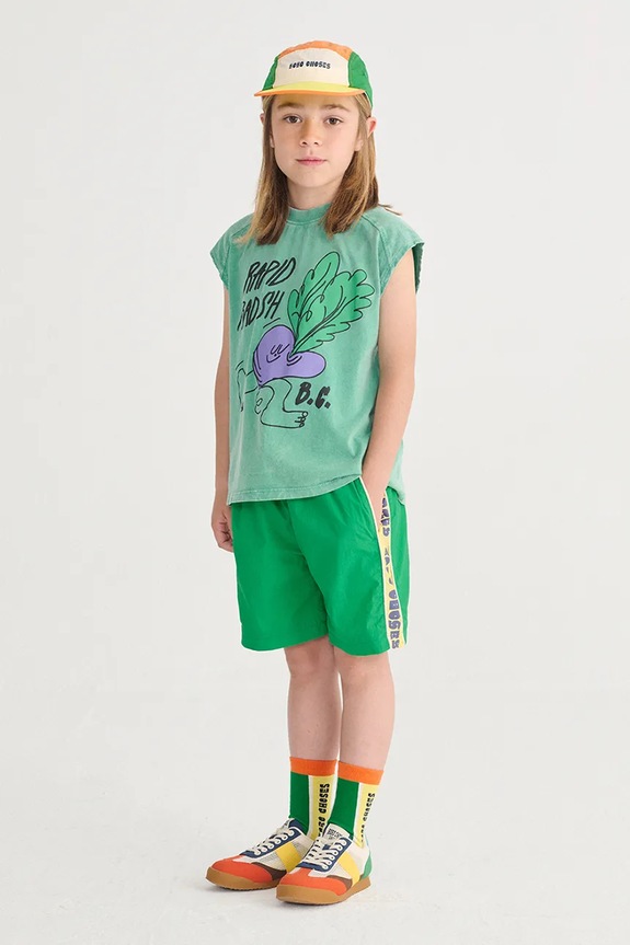 Bobo Choses tricou de bumbac pentru copii Rapid Radish 126AC026