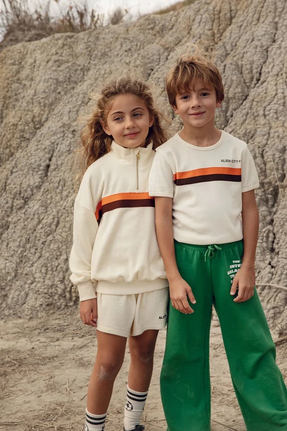 Mini Rodini t-shirt per bambini in cotone Alien City FC 26220116