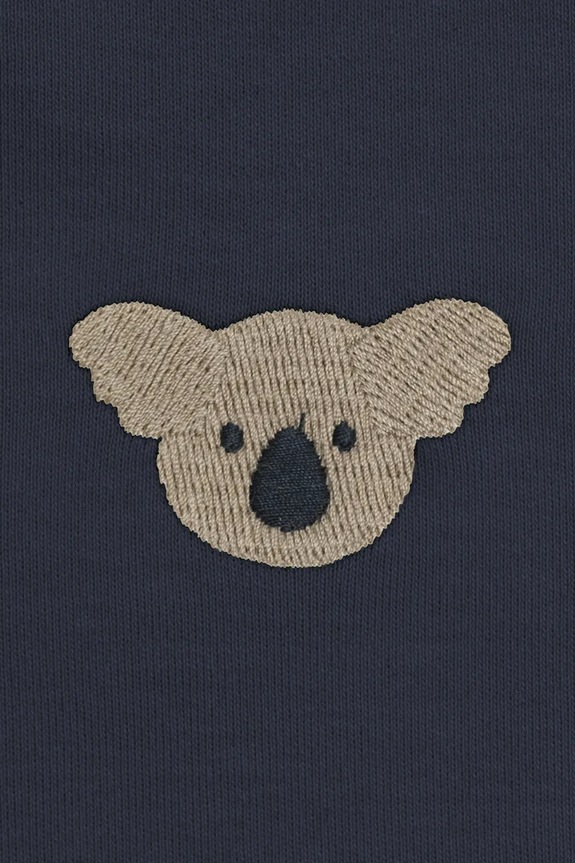 Детска памучна тениска Donsje Jarne T-shirt Koala тъмносин 4081802.98.116