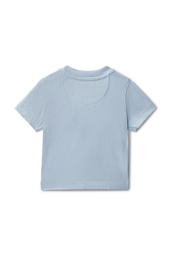 Calvin Klein Jeans T-shirt niemowlęcy z bawełną LVCKSJA52B.PPY2 niebieski SS26