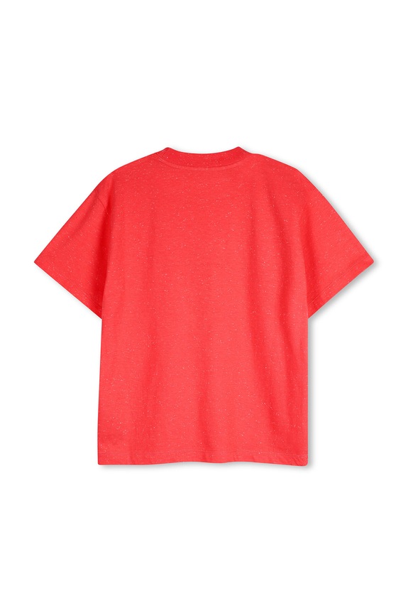 Παιδικό μπλουζάκι Kenzo Kids K61701.86.108 κόκκινο SS26
