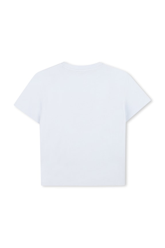Dječja pamučna majica kratkih rukava Kenzo Kids K61698.114.150 plava SS26