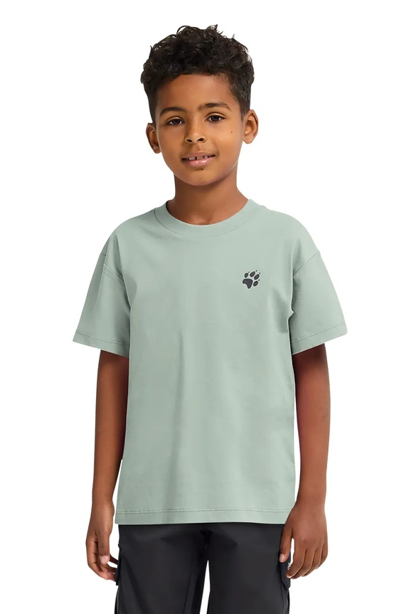 Jack Wolfskin T-shirt παιδικό βαμβακερό PRINT T K A65938.104.152