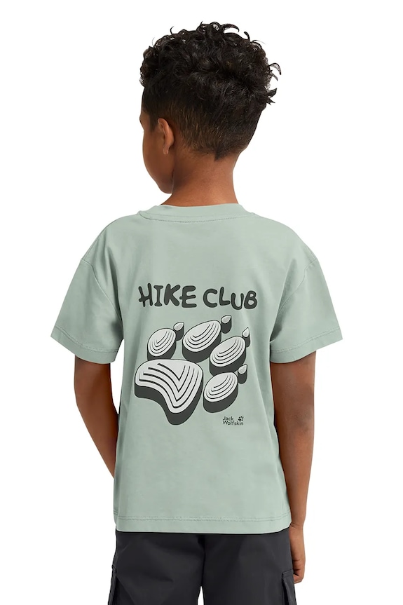 Jack Wolfskin T-shirt παιδικό βαμβακερό PRINT T K A65938.104.152