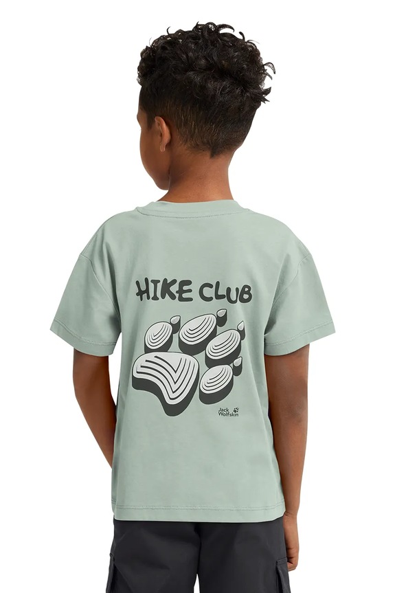Jack Wolfskin T-shirt παιδικό βαμβακερό PRINT T K A65938.164