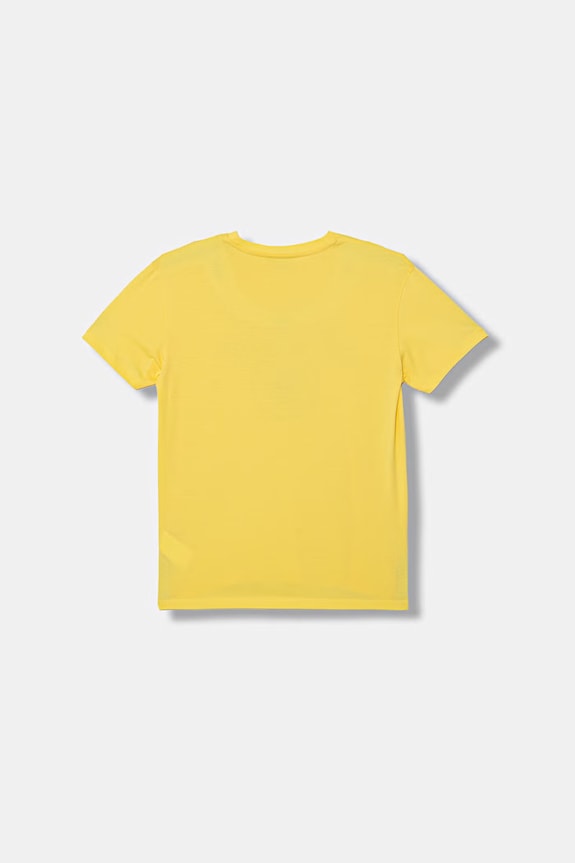 United Colors of Benetton T-shirt per bambini in cotone 3I1XC10S4.G.Stagionale giallo SS26
