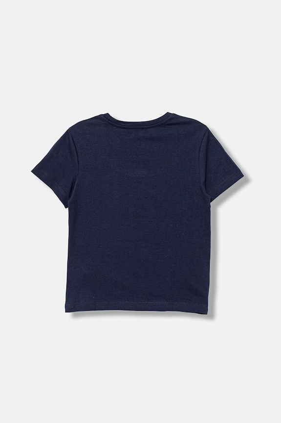 United Colors of Benetton тениска за деца от памук 3I1XC10S4.G.Stagionale тъмносин SS26