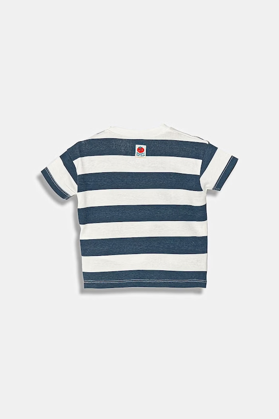 United Colors of Benetton tricou pentru bebeluși din bumbac 30NDA1073.W.Stagionale bleumarin SS26