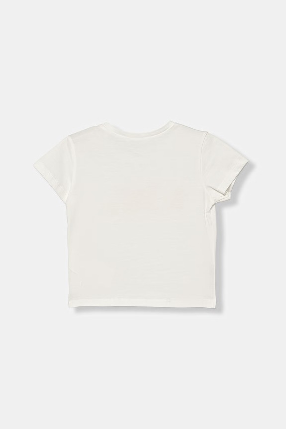 United Colors of Benetton tricou pentru copii, din bumbac 3I1XA1076.W.Stagionale alb SS26