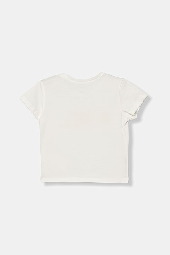 United Colors of Benetton tricou pentru copii, din bumbac 3I1XA1076.W.Stagionale alb SS26