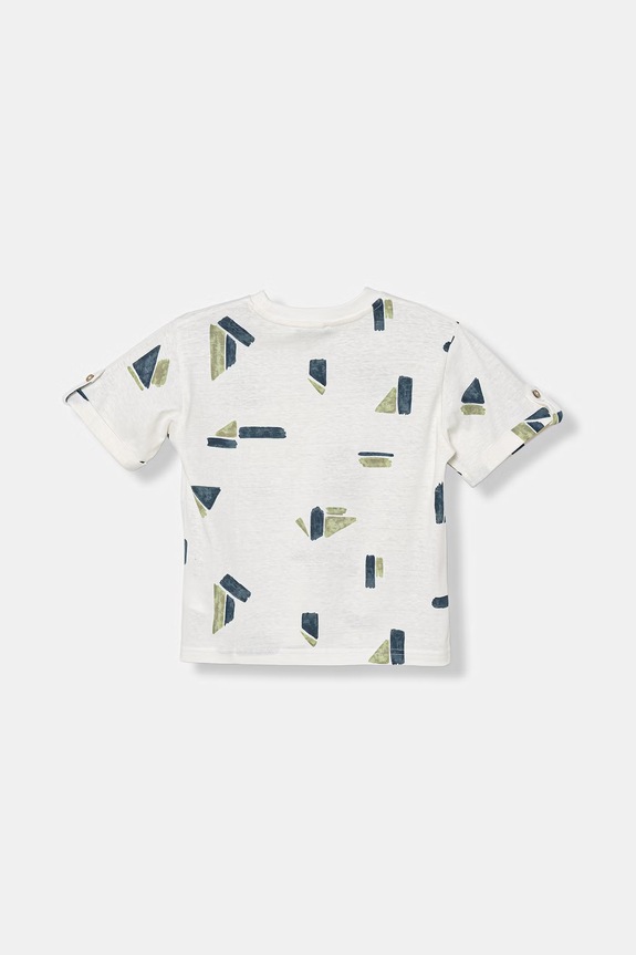 United Colors of Benetton t-shirt παιδικό με βαμβάκι 39TPG10MT.P.Stagionale λευκό SS26