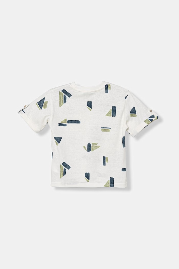 United Colors of Benetton t-shirt παιδικό με βαμβάκι 39TPG10MT.P.Stagionale λευκό SS26