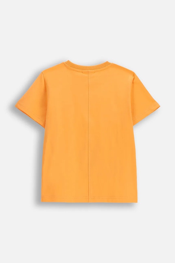 Coccodrillo t-shirt gyerek pamut WC6143204IBK narancssárga SS26