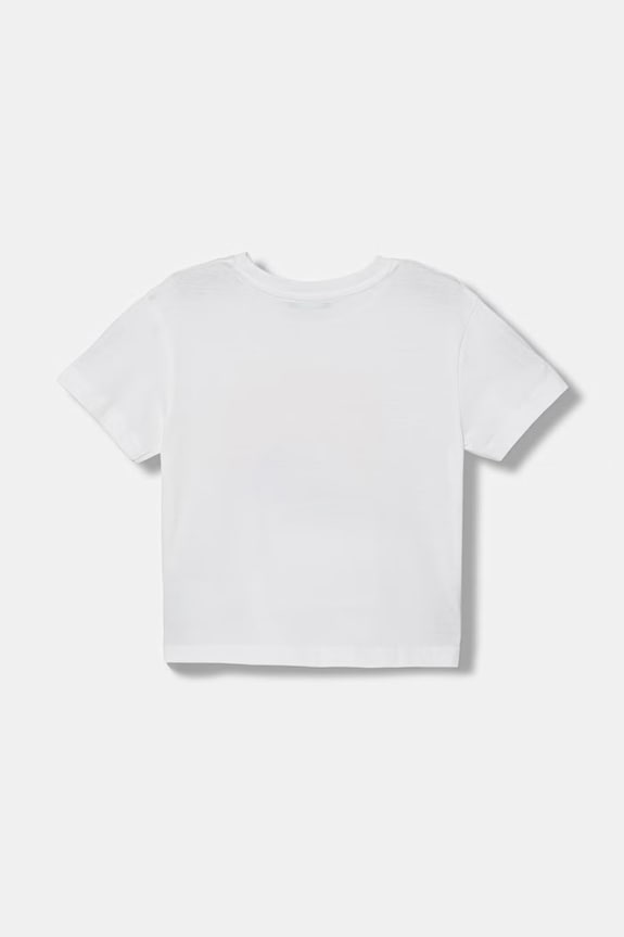 United Colors of Benetton T-shirt παιδικό βαμβακερό 3I1XG10NB.P.seasonal λευκό SS26