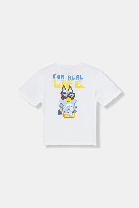 United Colors of Benetton t-shirt per bambini in cotone bianco 3I1XG10NA.P.seasonal