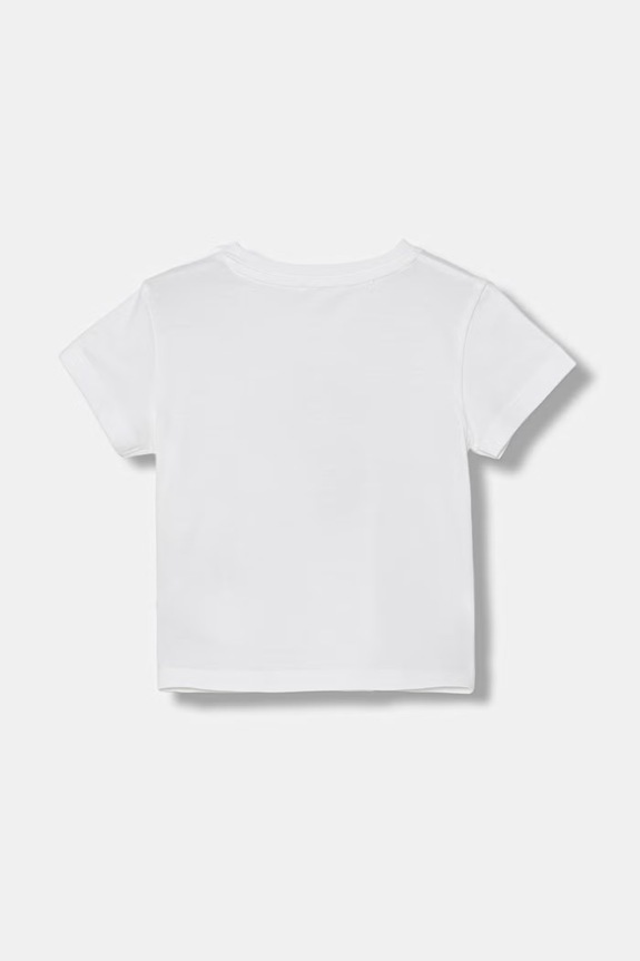 United Colors of Benetton majica za djecu od pamuka 3I1XA1078.W.seasonal bijela SS26