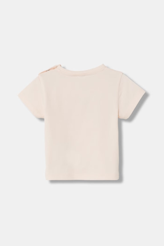 United Colors of Benetton tricou pentru copii, din bumbac 3I1XA1078.W.seasonal bej SS26