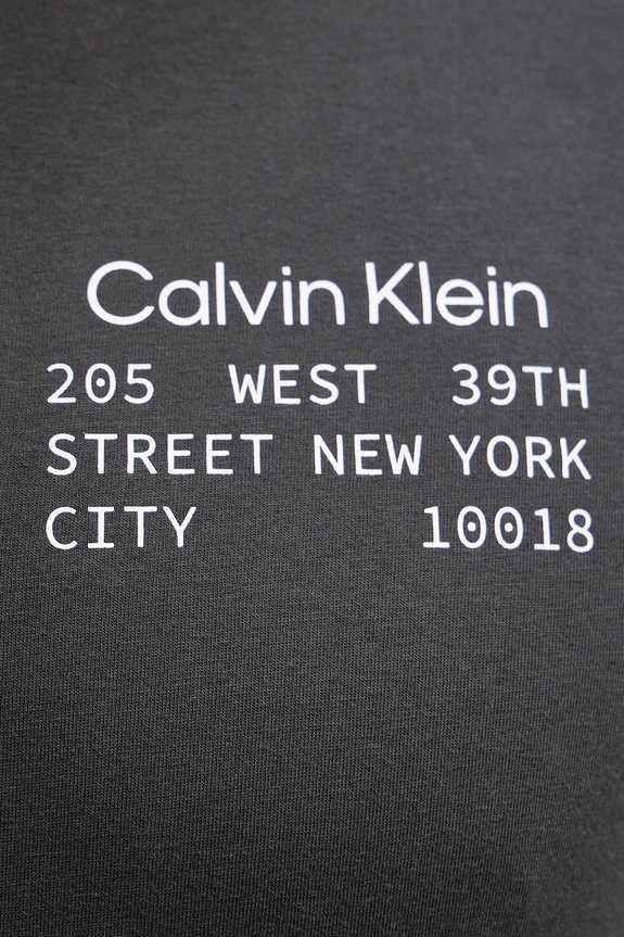 Βαμβακερό μπλουζάκι Calvin Klein Jeans LV14RE830G μαύρο
