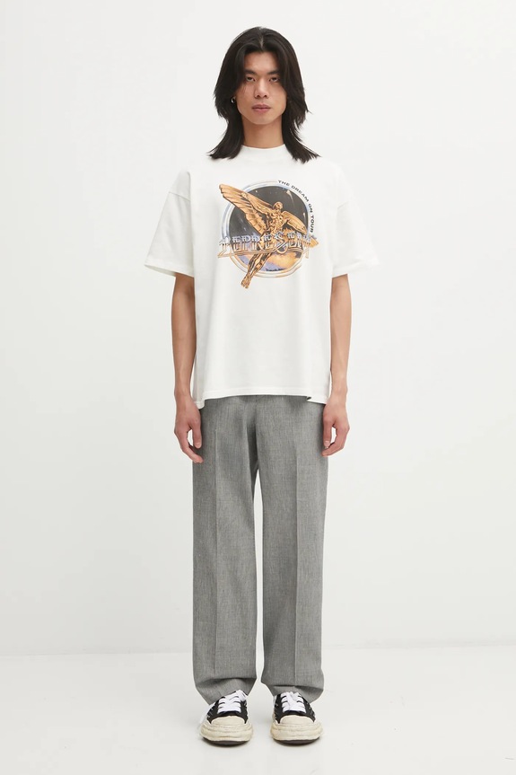 Represent t-shirt bawełniany Golden Tour MLM100823.72 beżowy