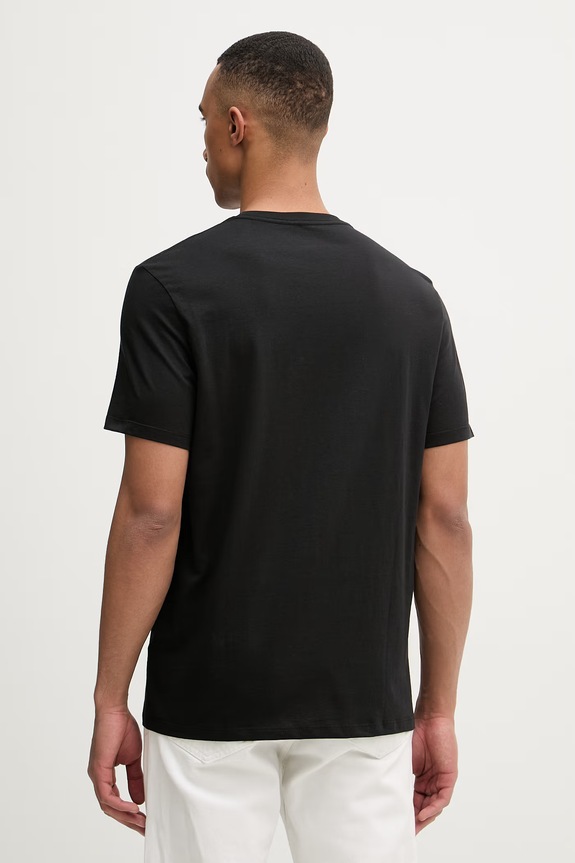 Odzież Calvin Klein Jeans t-shirt męski bawełniany LV04RB866G czarny