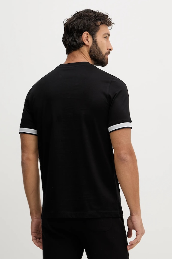 Îmbrăcăminte Karl Lagerfeld tricou din bumbac 561200.755001 negru