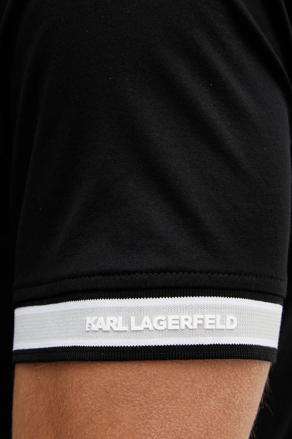 Karl Lagerfeld tricou din bumbac 561200.755001 negru