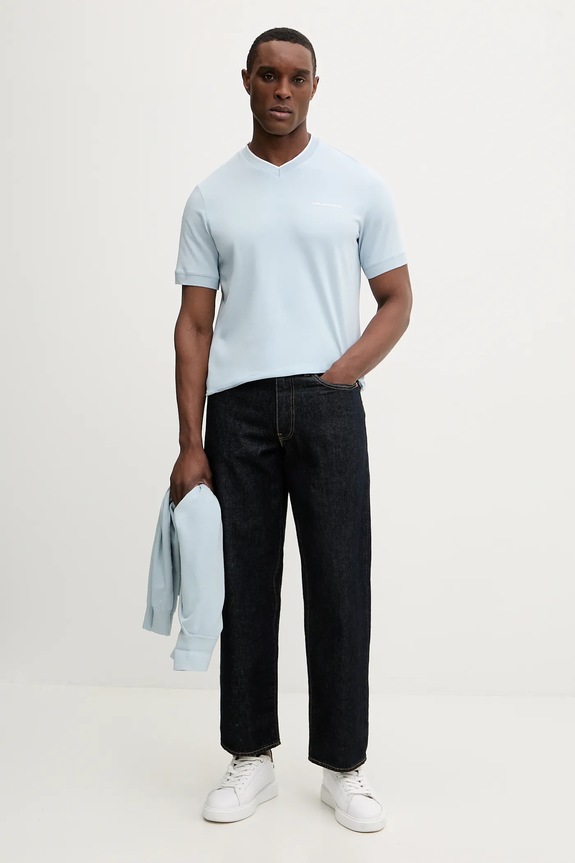 Karl Lagerfeld t-shirt 561221.755021 kék SS26