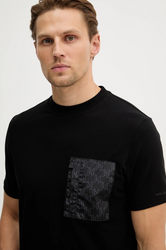 Karl Lagerfeld tricou negru 561221.755031