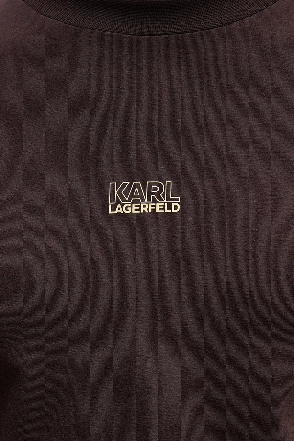 Tričko Karl Lagerfeld 561235.755034 hnědá