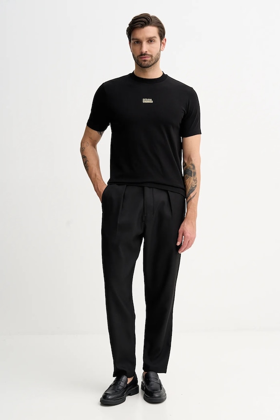 Μπλουζάκι Karl Lagerfeld 561235.755034 μαύρο SS26
