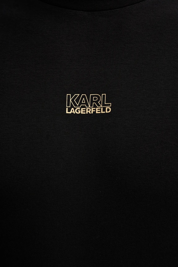 Μπλουζάκι Karl Lagerfeld 561235.755034 μαύρο