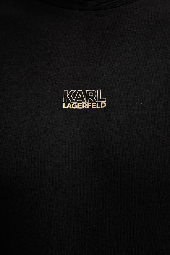 Μπλουζάκι Karl Lagerfeld 561235.755034 μαύρο