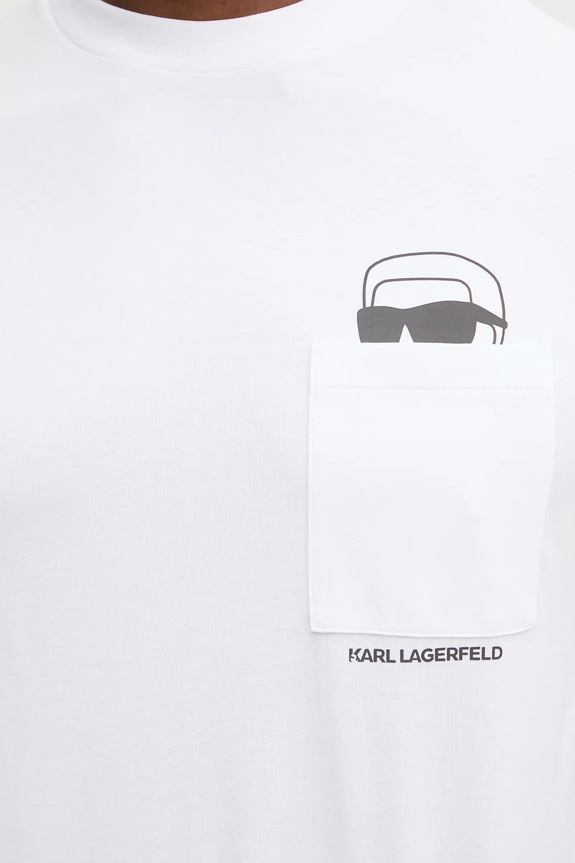 Karl Lagerfeld t-shirt 561221.755047 fehér