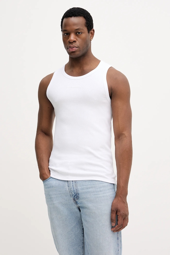 Karl Lagerfeld t-shirt semplice bianco 561238.755051