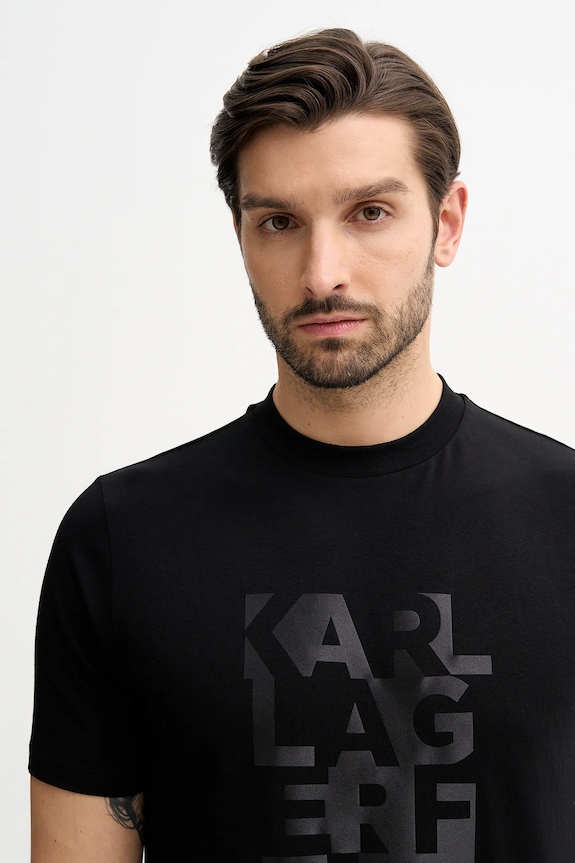 Karl Lagerfeld tricou negru 561221.755053