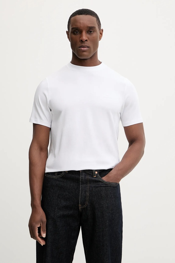 Karl Lagerfeld t-shirt elasztánnal fehér 561221.755054