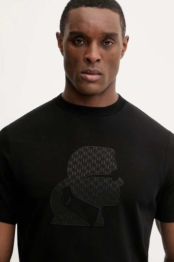 Karl Lagerfeld tricou negru 561221.755055