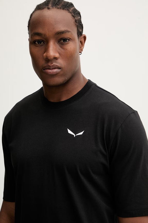 Salewa t-shirt sportowy EAGLE LOOSE czarny 00.0000029320