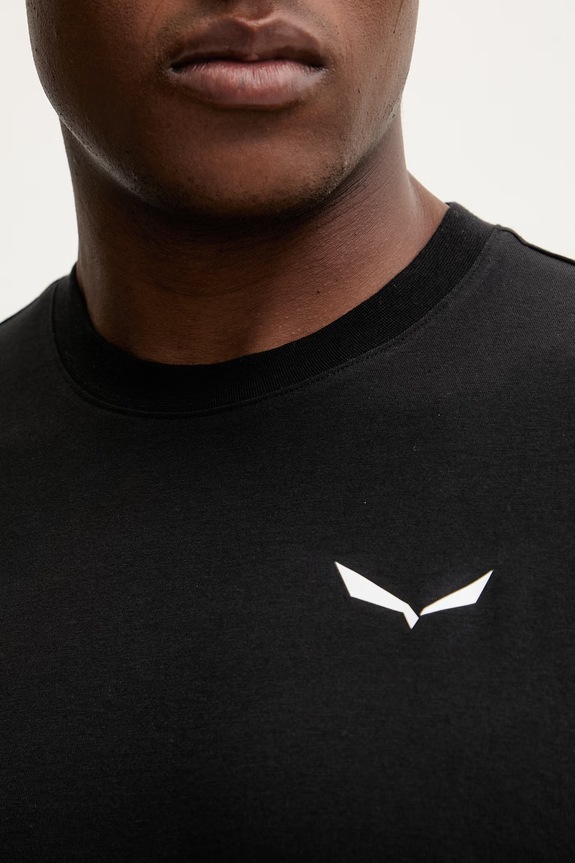 Salewa t-shirt sportowy EAGLE LOOSE 00.0000029320 czarny